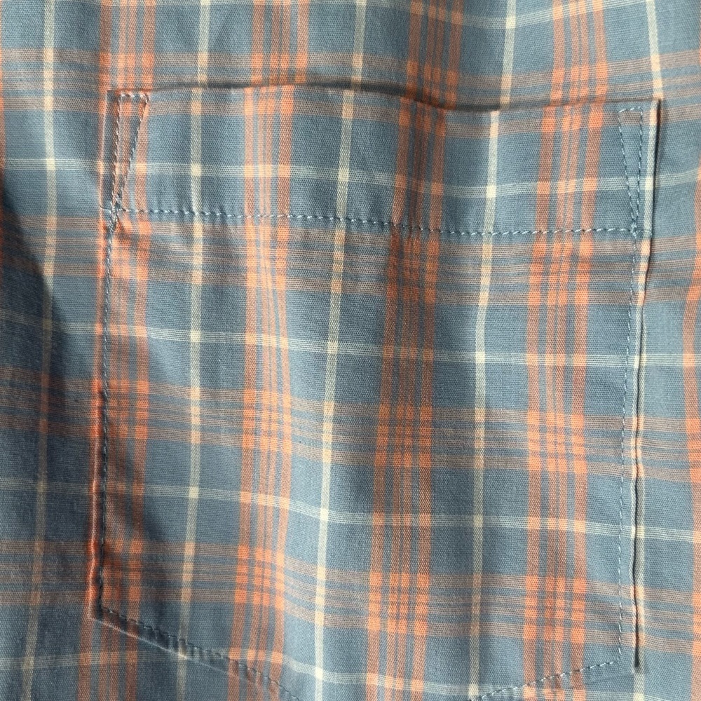 ❤️‍🔥Xl sanoma peach pink and baby blue button down long sleeve - Picture 2 of 4